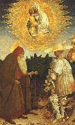 Antonio Pisanello The Virgin and the Child with Saints George and Anthony Abbot china oil painting artist